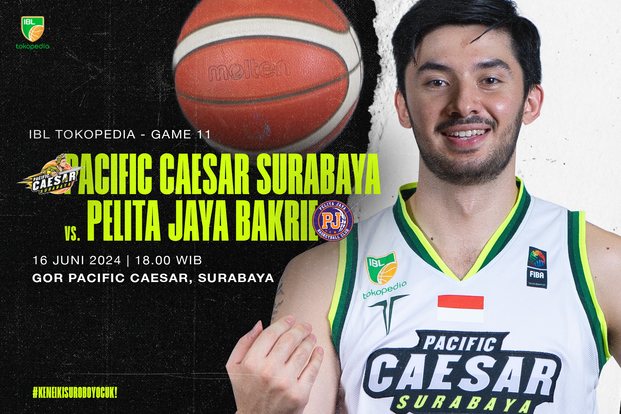 Tiket Ibl Tokopedia Game Pacific Caesar Surabaya Vs Pelita Jaya