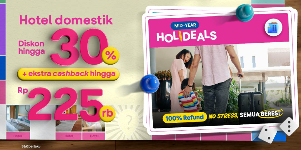 Booking Hotel Murah Harga Promo, Pesan Kamar Online di tiket.com