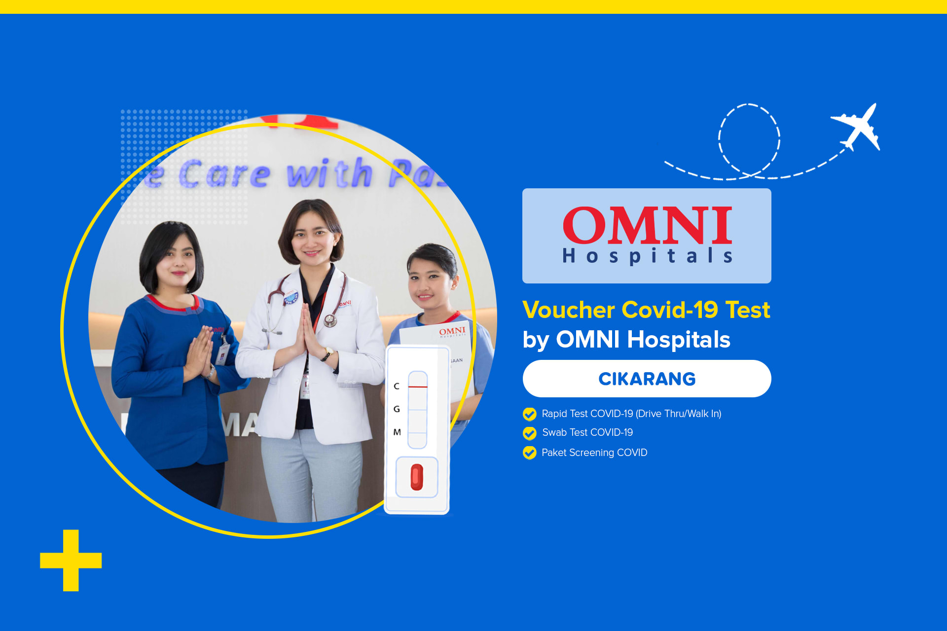 Rapid Pcr Swab Antigen Test Di Omni Cikarang Tiket 