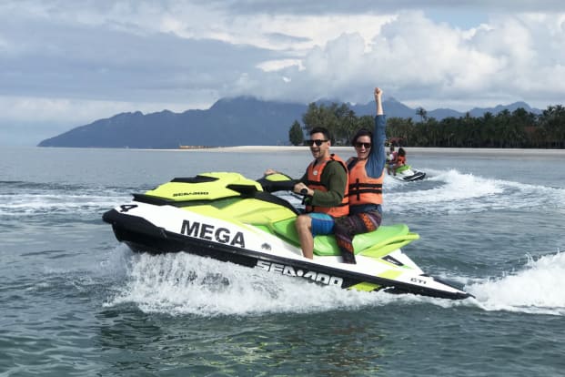 Langkawi Island Hopping Tour by Jet Ski with Mega Water Sports