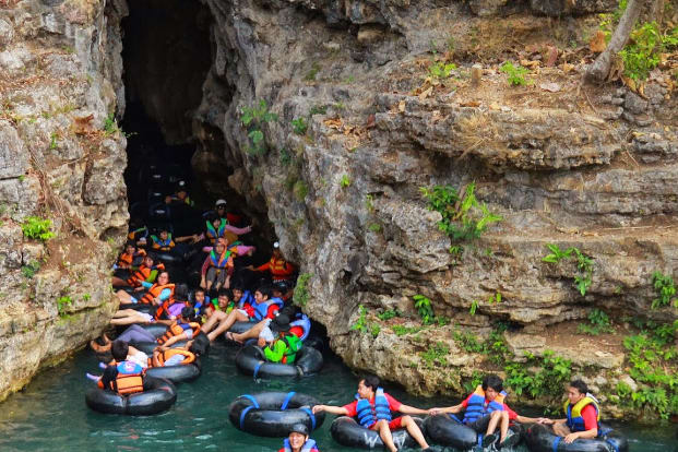 Pindul and Jomblang Cave Day Tour with River Tubing Experience