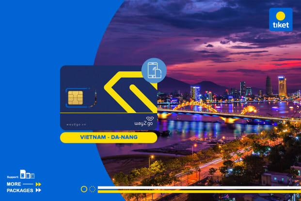 Kartu SIM 4G Vietnam (Pengiriman Hotel Da Nang)