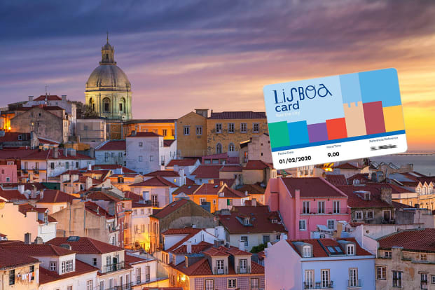 Lisbon Card: Access 50+ Attractions & Public Transport (24/48/72h) fPM83ST1