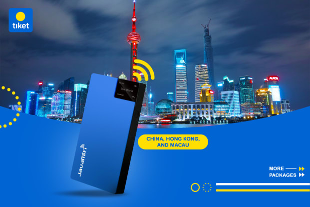 JavaMifi China, Hong Kong, & Macau (VPN included) Travel Wifi