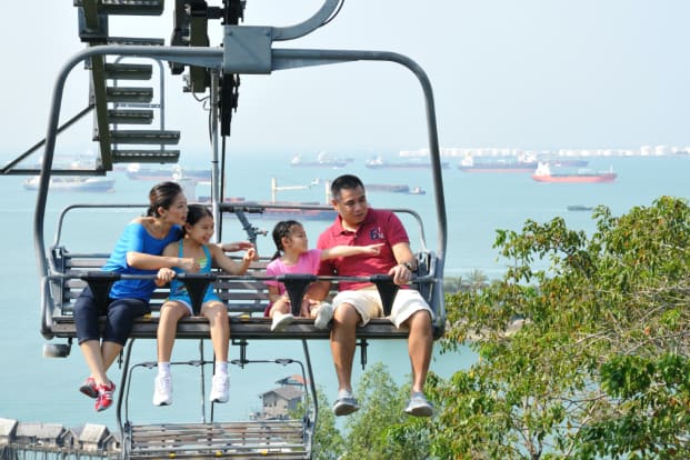 KOMBO: Singapore Cable Car + Skyline Luge Sentosa