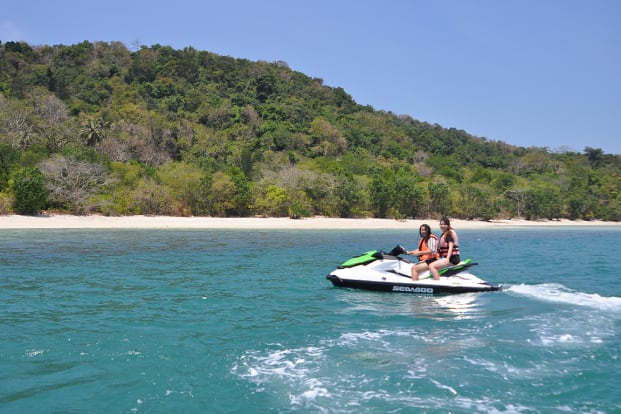 Island Hopping by Jet Ski