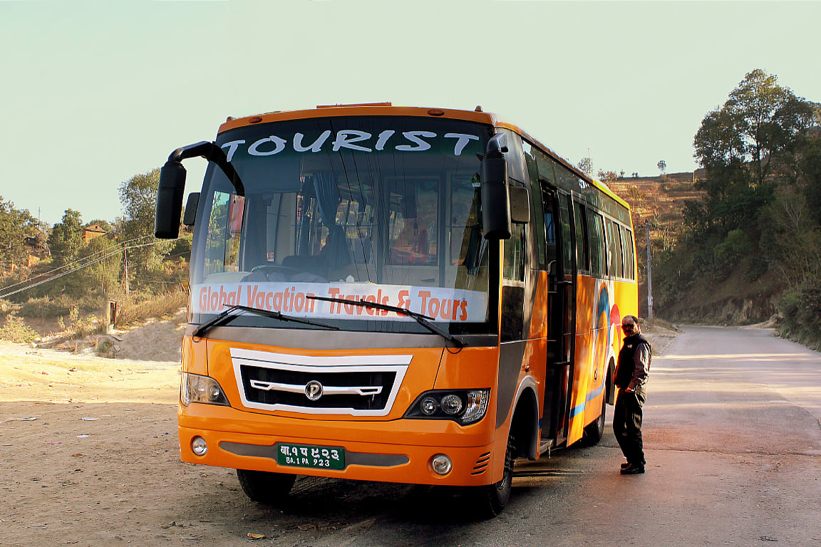 Shared Tourist Bus Transfers from Kathmandu to Pokhara iWUHIIvH-backdrop
