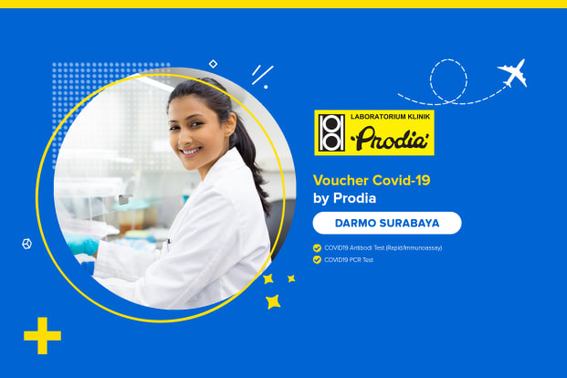 COVID-19 Rapid Antibodi / PCR Test by Prodia Darmo Surabaya