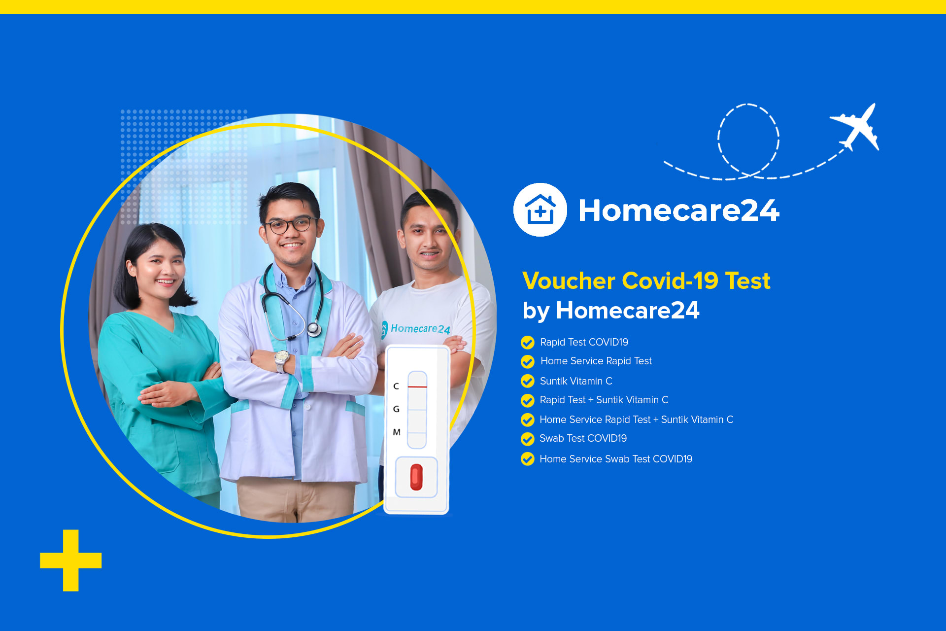 Rapid Pcr Swab Test Di Homecare24 Tiket 