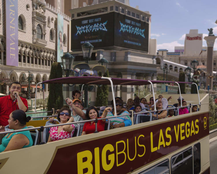 Tiket BIG BUS Las Vegas Hop on Hop off Bus Tour Harga Promo
