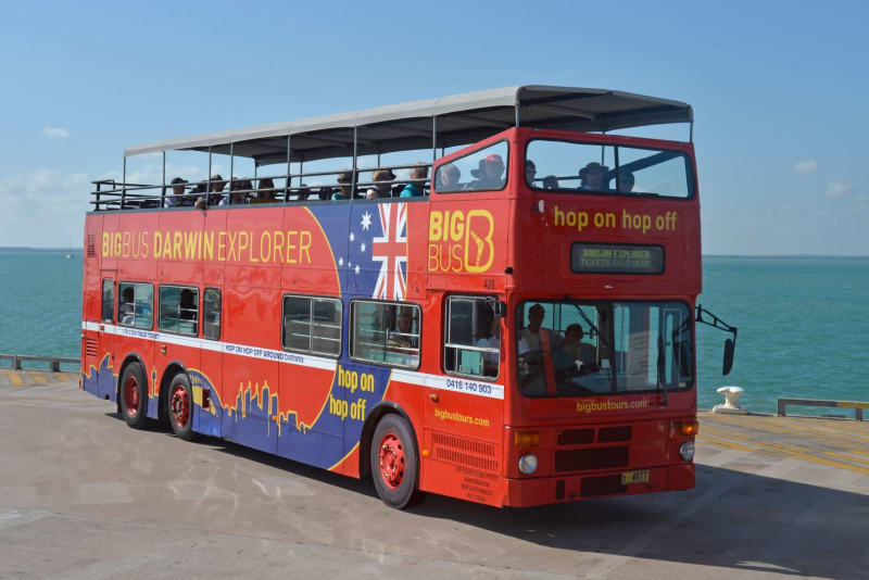 Darwin Big Bus Open-Top Hop-On Hop-Off Tours