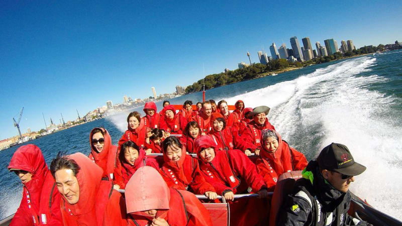 Sydney Harbour Oz Jet Boating Thrill Ride