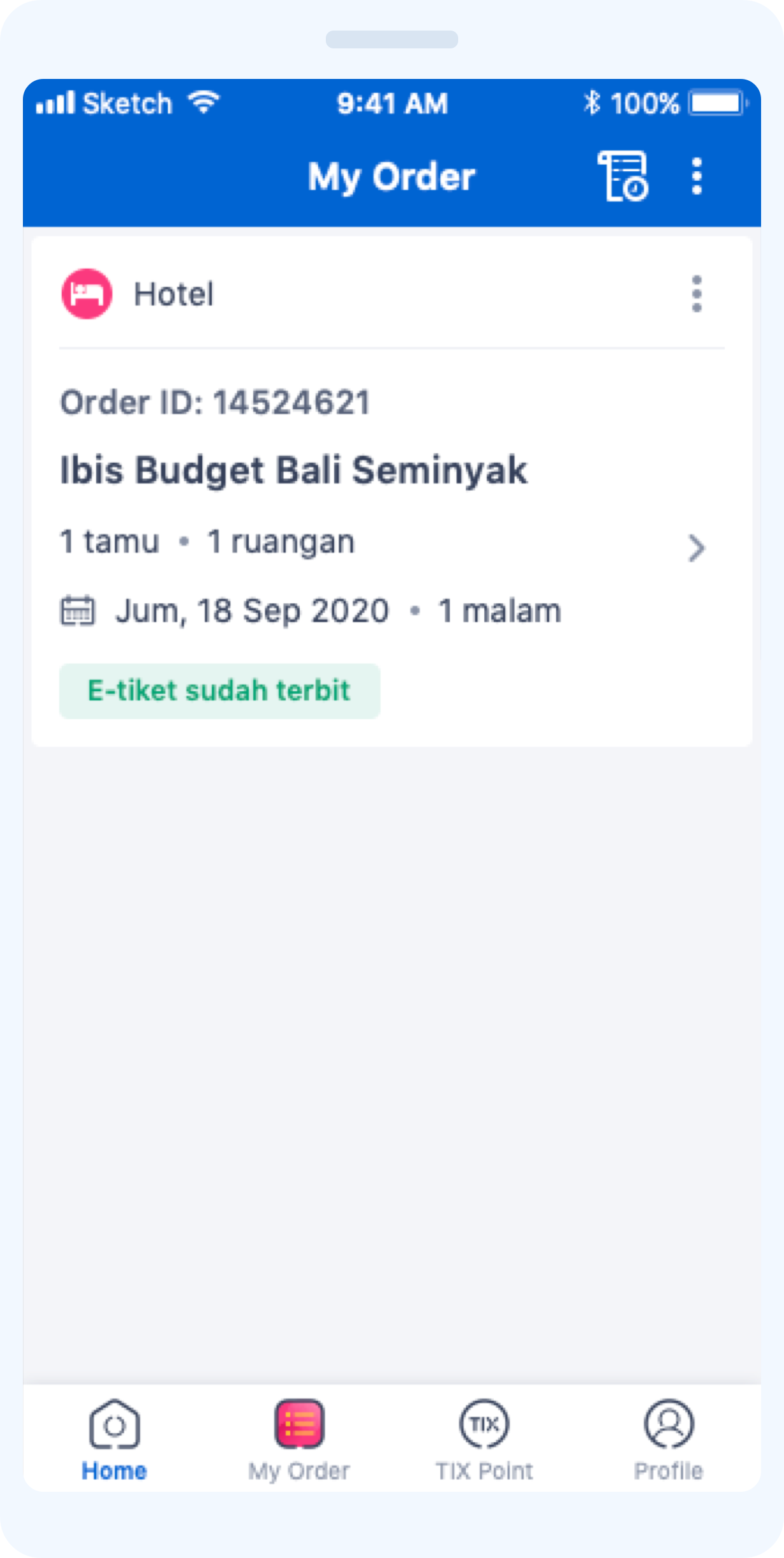 Bagaimana jika saya ingin mengubah tanggal check in dan check out