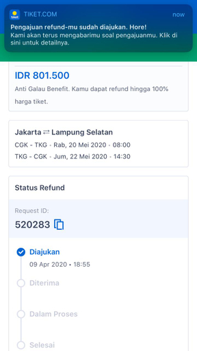 Refund Tiket Pesawat Dengan Mudah Di Aplikasi Tiket.com!