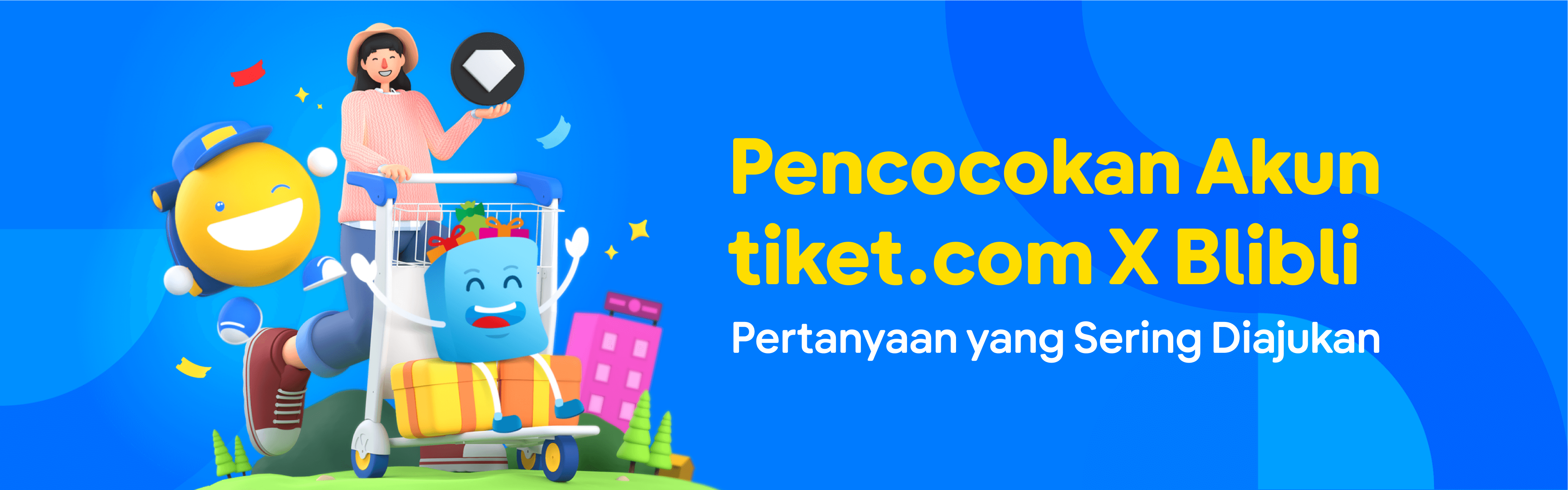 Pencocokan Akun Tiket.com X Blibli