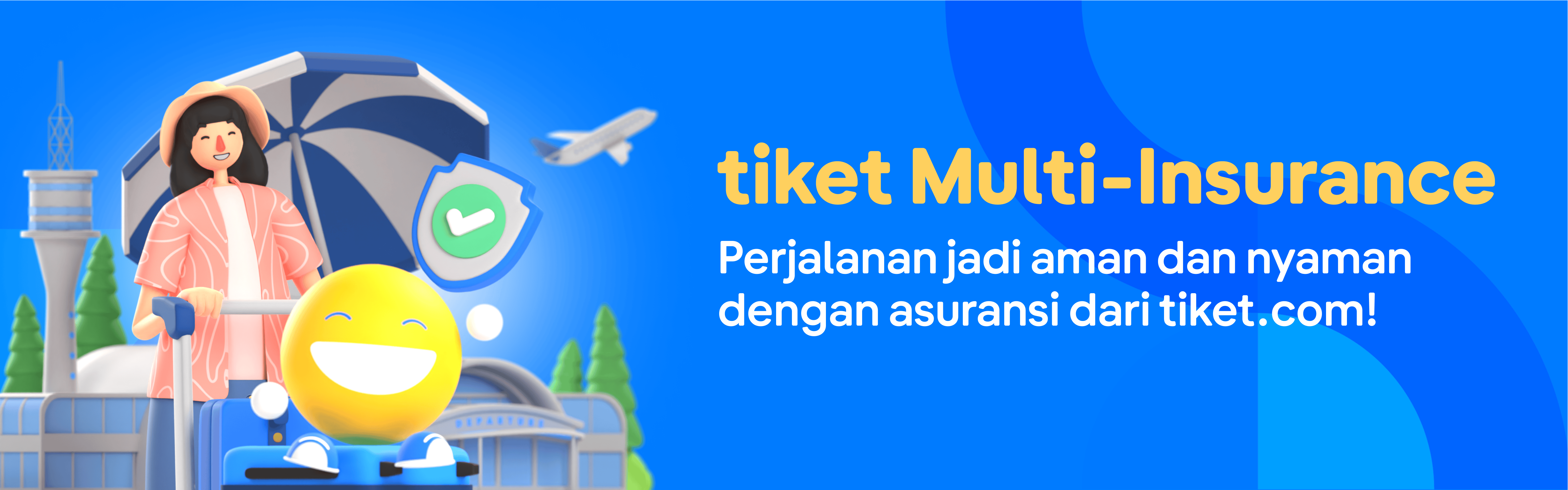 Beli Perlidungan Penuh Untuk Perjalanan Yang Aman | Tiket.com