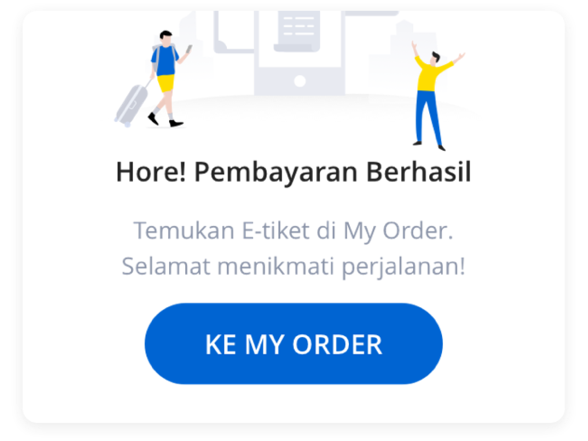 Selesaikan transaksimu dan nikmati produk pilihanmu.