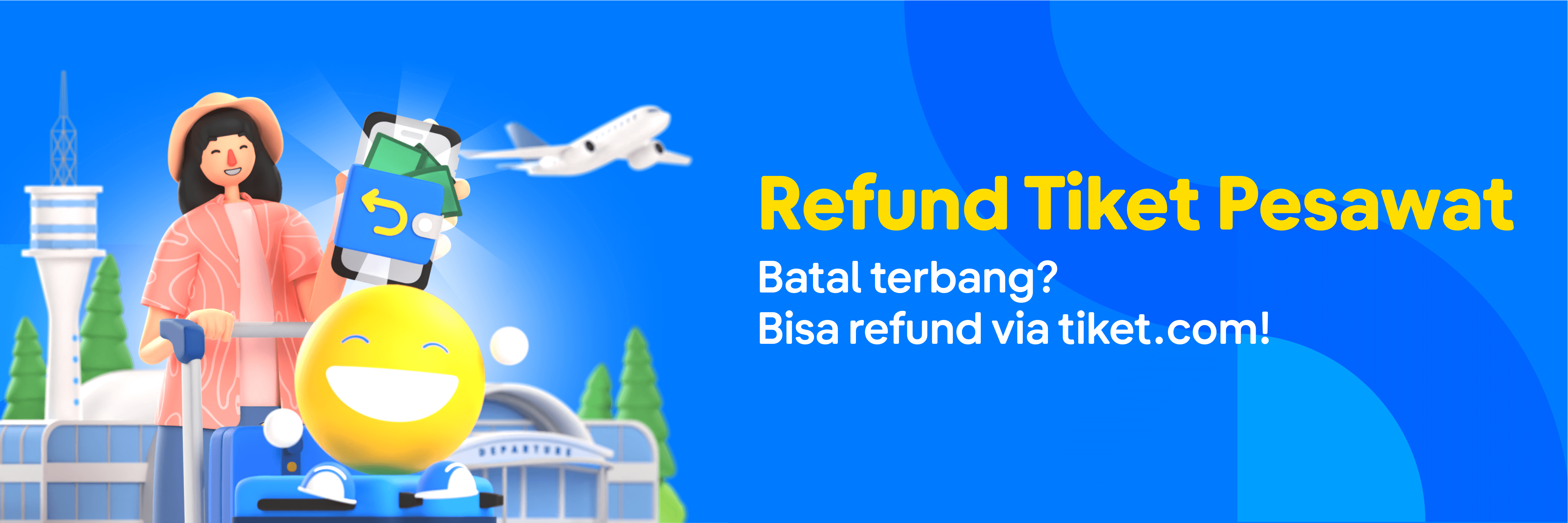 Refund Tiket Pesawat Dengan Mudah Di Desktop Web Tiket.com