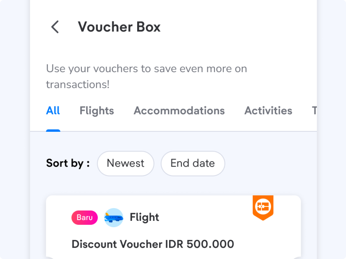 Claim the reward vouchers from your train ticket purchase on tiket.com!