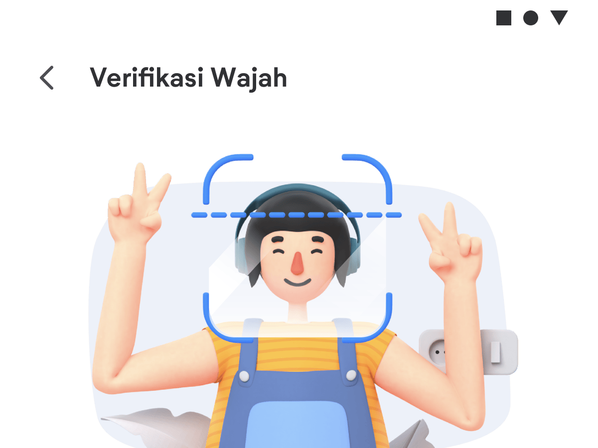 Ikuti instruksi yang diberikan selama proses verifikasi.