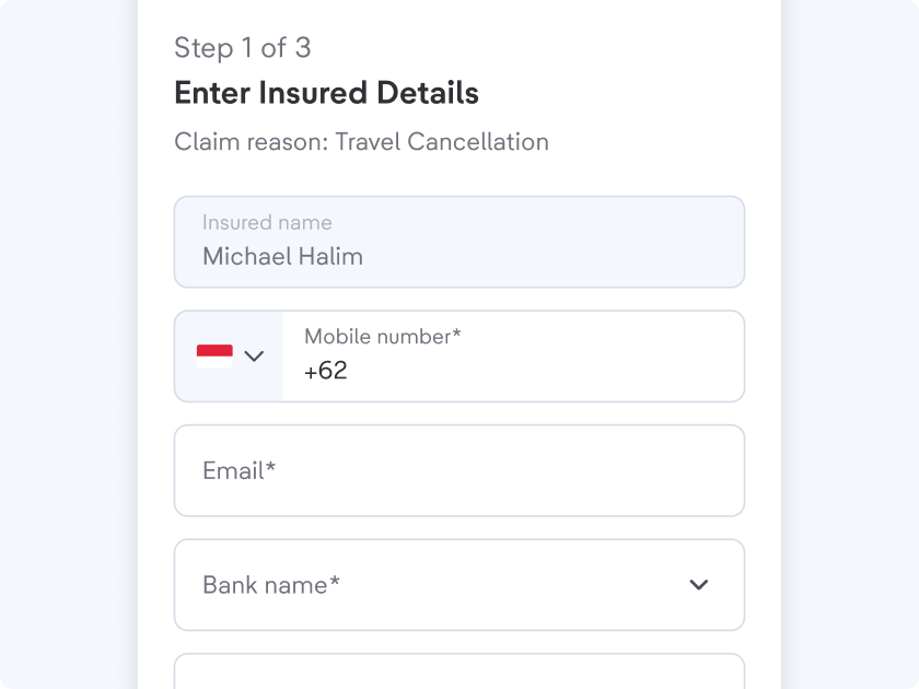 Make sure to fill in the data completely and correctly to make the review process easier