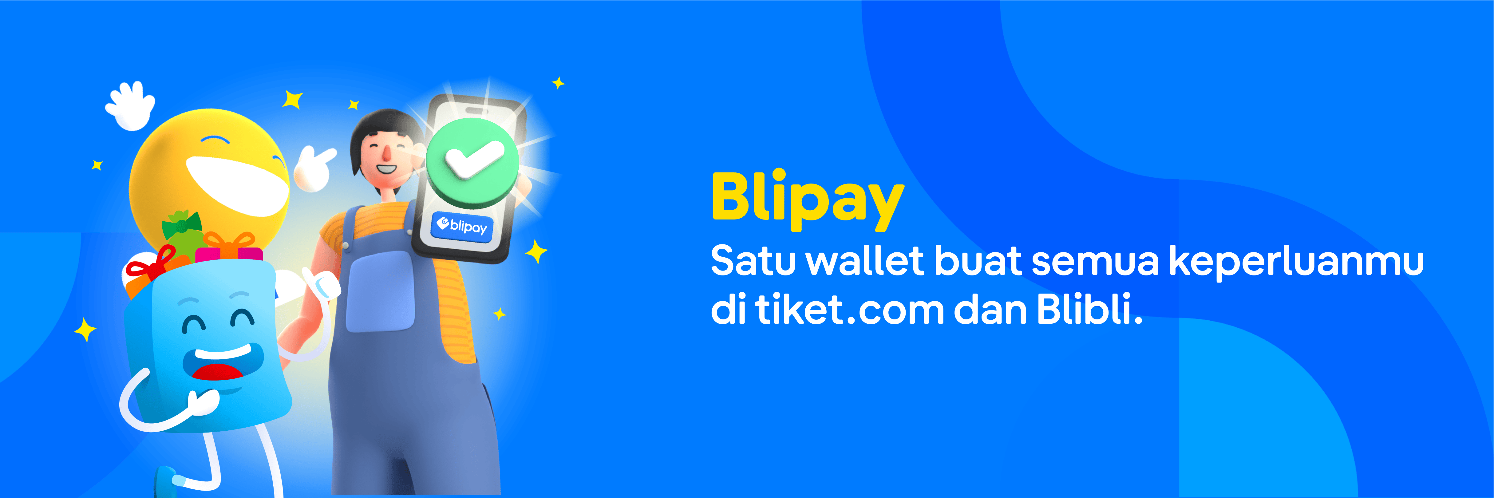 Satu wallet untuk dan Blibli
