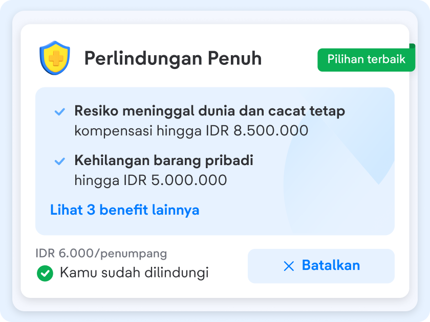 Asuransi Perjalanan Kereta Api | Tiket.com