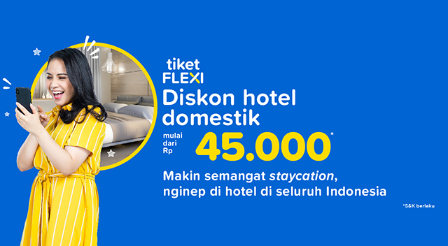 Voucher mulai Rp45.000 untuk nginep kapan aja!