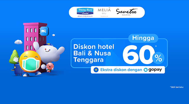 Diskon Hotel Bali dan Nusa Tenggara hingga 60%