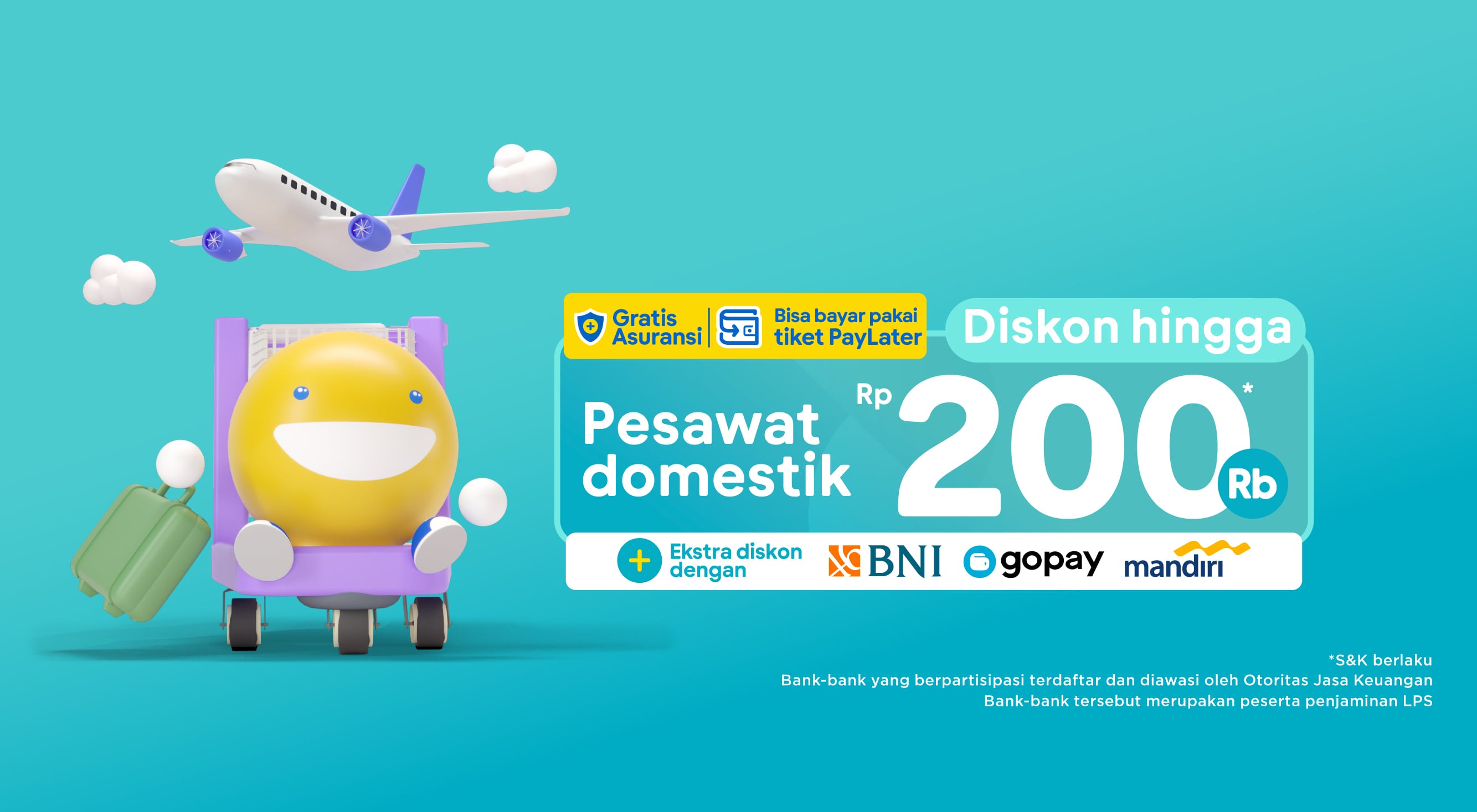 Promo Tiket Pesawat Di Bulan Ini - Tiket.com