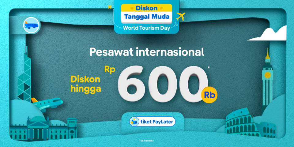 Tiket.com - Satu Aplikasi Untuk Kebutuhan Liburanmu