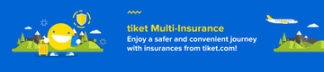 Free Insurance for Every Flight Bookings on tiket.com