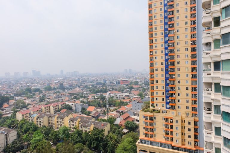 Homey 1BR at Puri Kemayoran Apartment By Travelio, Central Jakarta