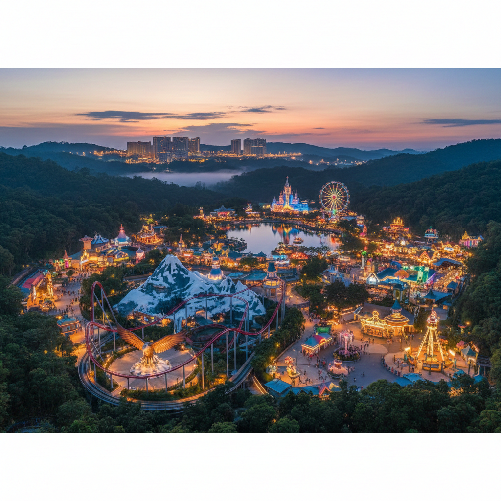 Hari 2: Full Day Genting SkyWorlds (Pilihan Wahana Anak)