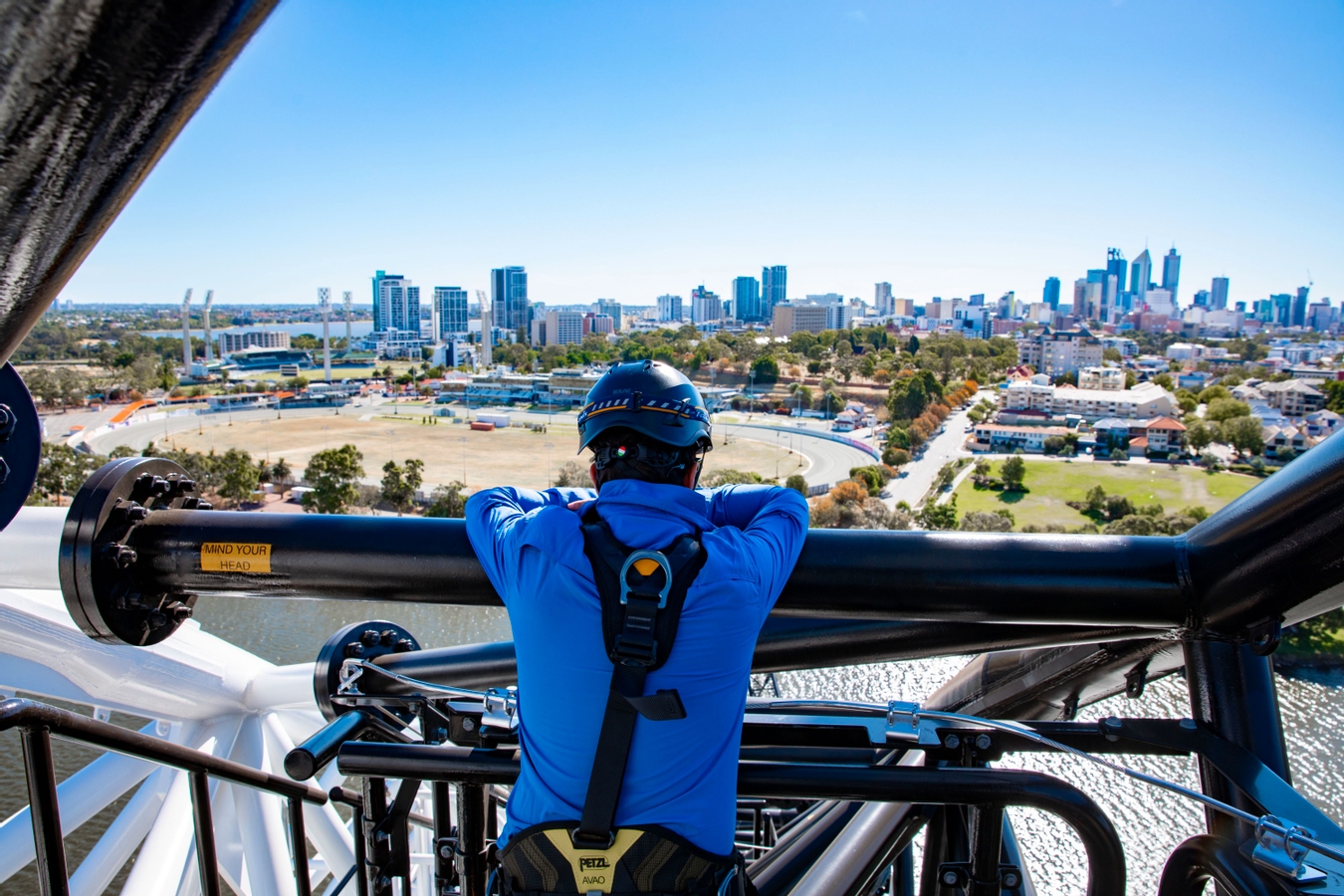 Tiket Matagarup Daytime Bridge Climb and Zipline in Perth Harga Promo