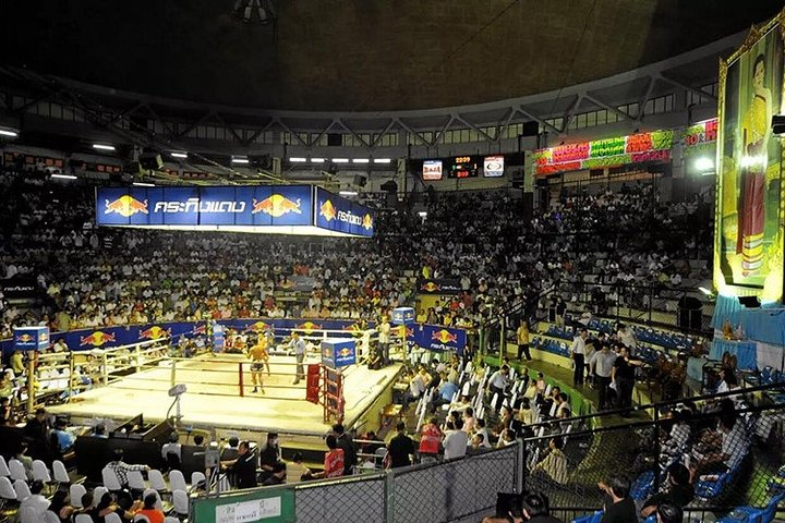 Muay Thai Boxing Show with Ringside Seats at Rajadamnern Stadium DyAqe71f-backdrop