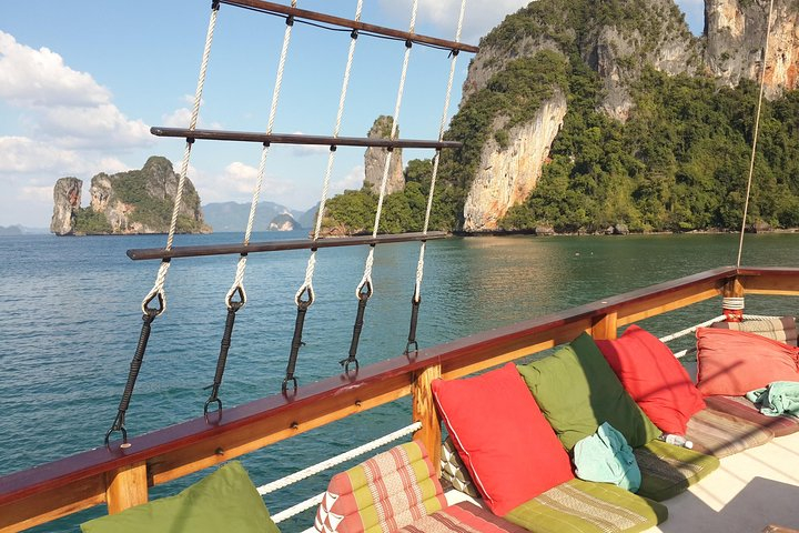 Cruising On A Comfortabel Boat In Phang Nga Bay The Must Do Tour