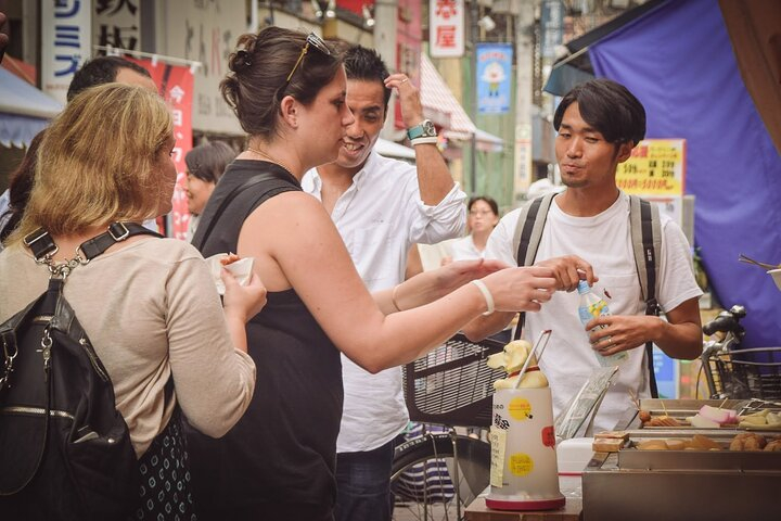 Experience Local Food and Drink on Sunamachi Ginza Delicatessen Street