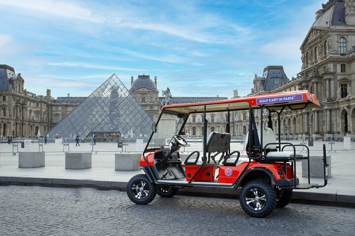 paris france golf cart tour