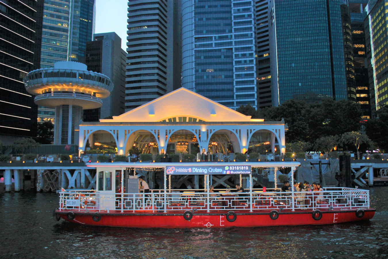 harga masuk singapore river cruise