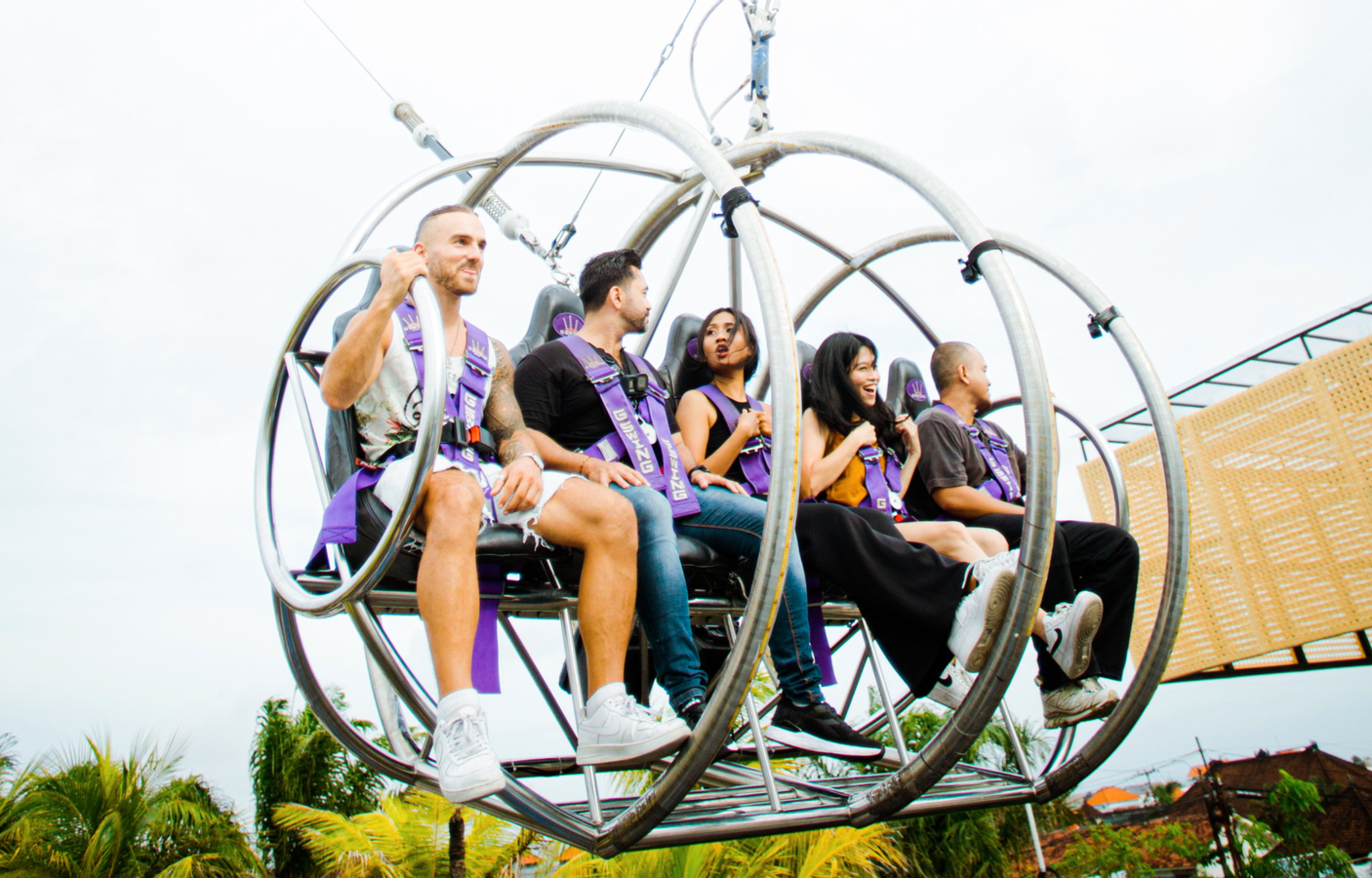 Extreme Swing Ride at G Swing Bali in Canggu xQmjTV4F