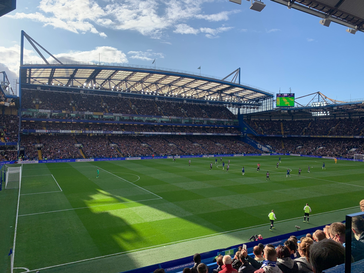 Chelsea FC Premier League Football Match at Stamford Bridge Stadium uD8kFK34-backdrop
