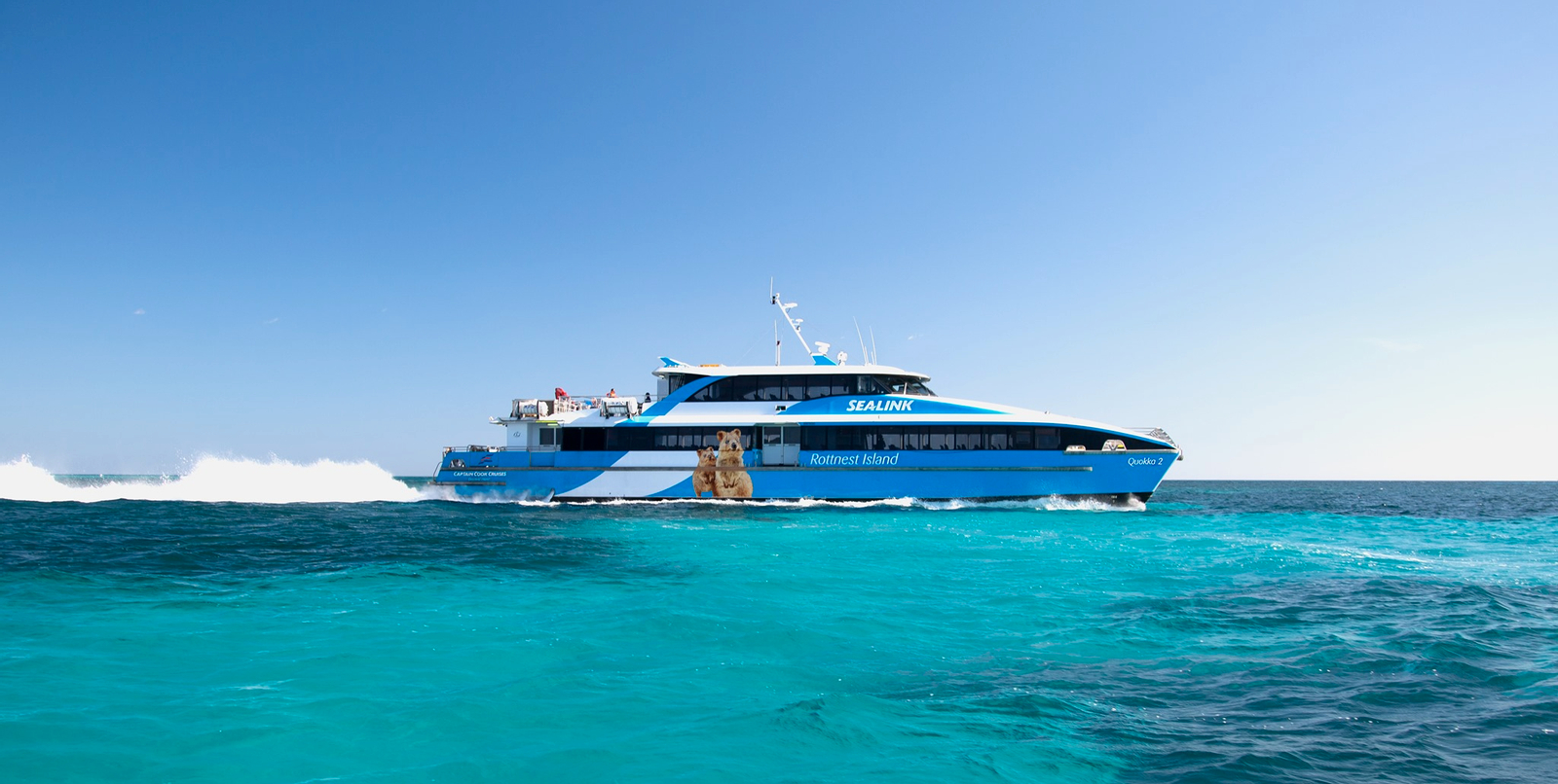 Rottnest Island Bayseeker Bus Tour with Round Trip SeaLink Ferry Transfer b14NqjAL