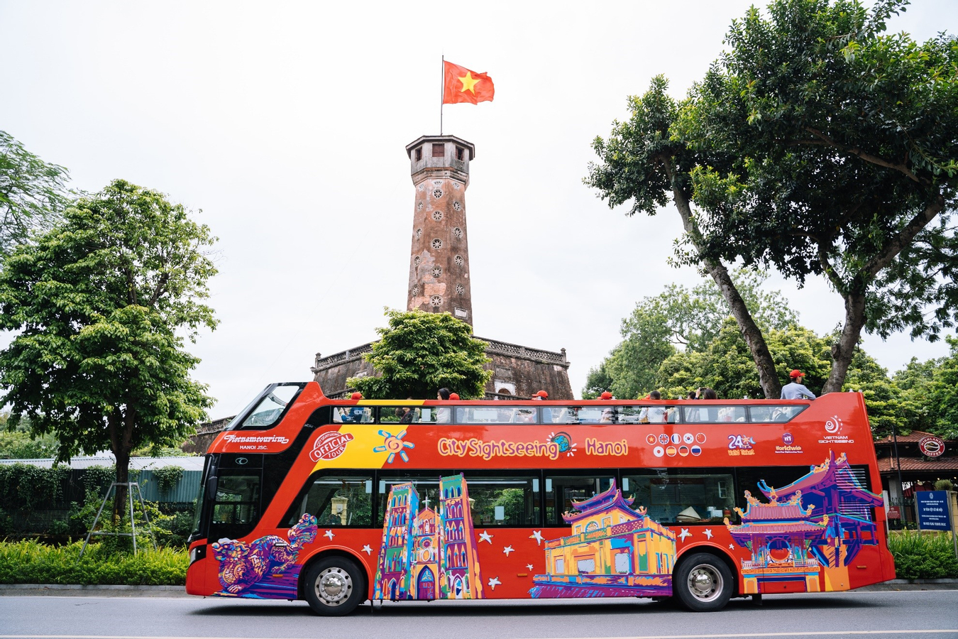 Ha Noi - City Sightseeing Double-Decker Bus Ticket BUsSUSku