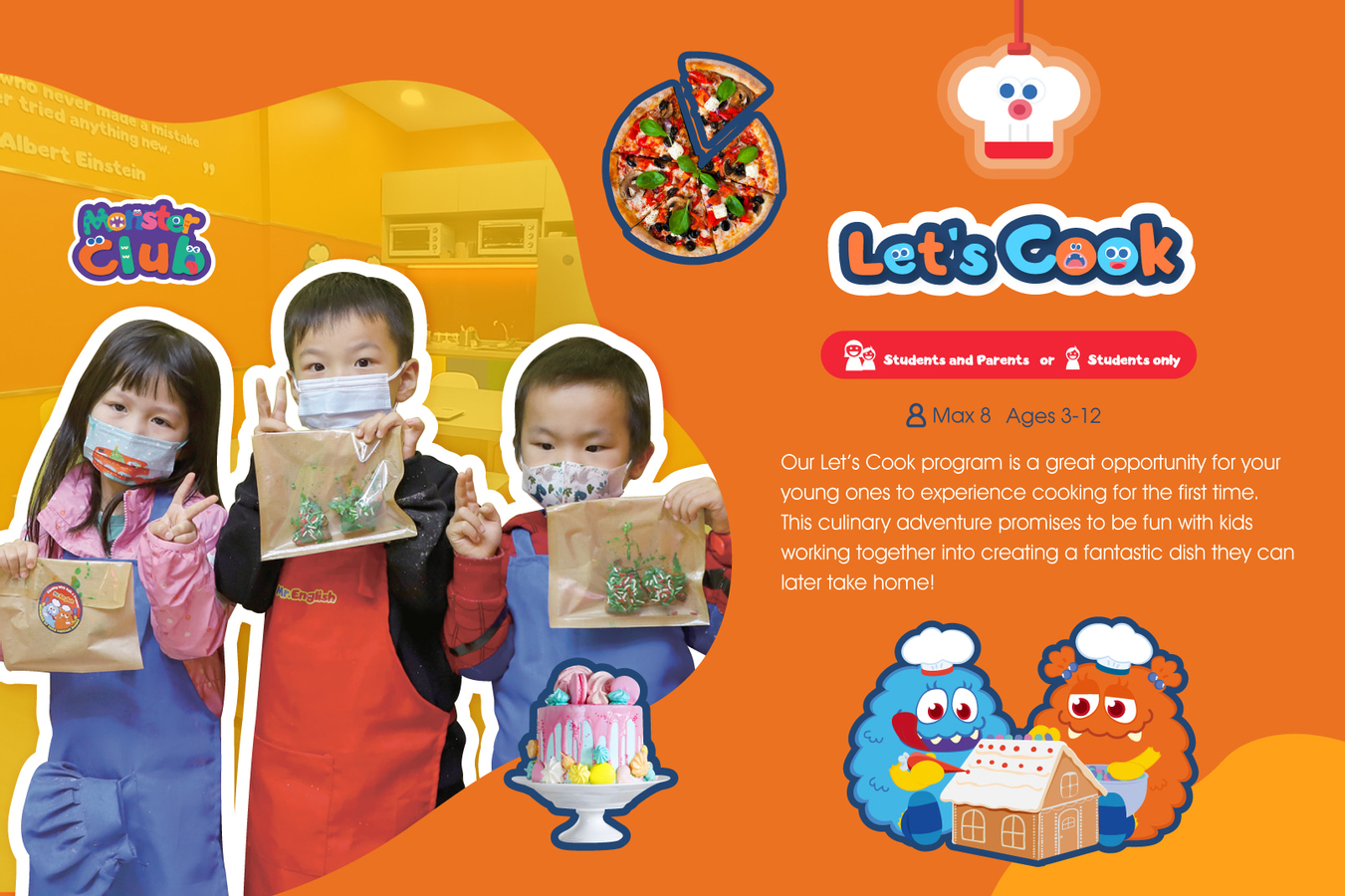 The Monster Club - Let's Make & Let's Cook Workshop | Shatin | Tseung Kwan O | Kowloon Bay | TaiKoo Shing | Hang Hau VE1ufE0Y-backdrop