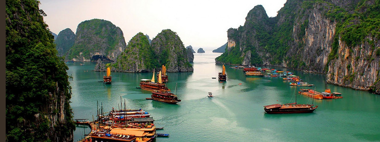 Tiket [Route 1] Small Group Halong Bay Day Tour by Dragonfly Cruise Harga  Promo - tiket.com