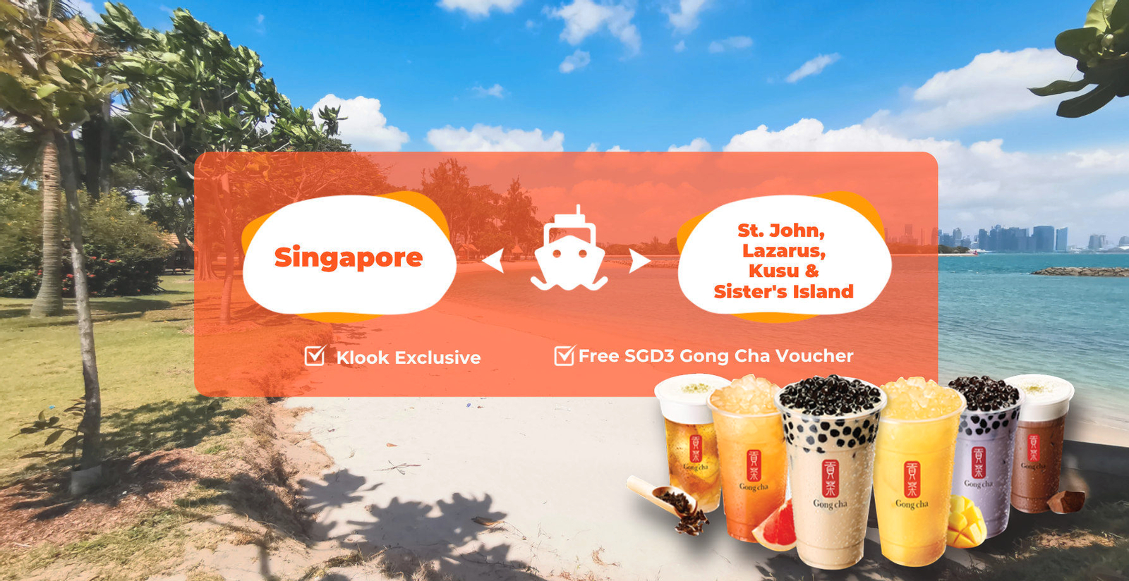 Singapore to St. John, Lazarus and Kusu Islands Ferry NT8Sdyoo-backdrop