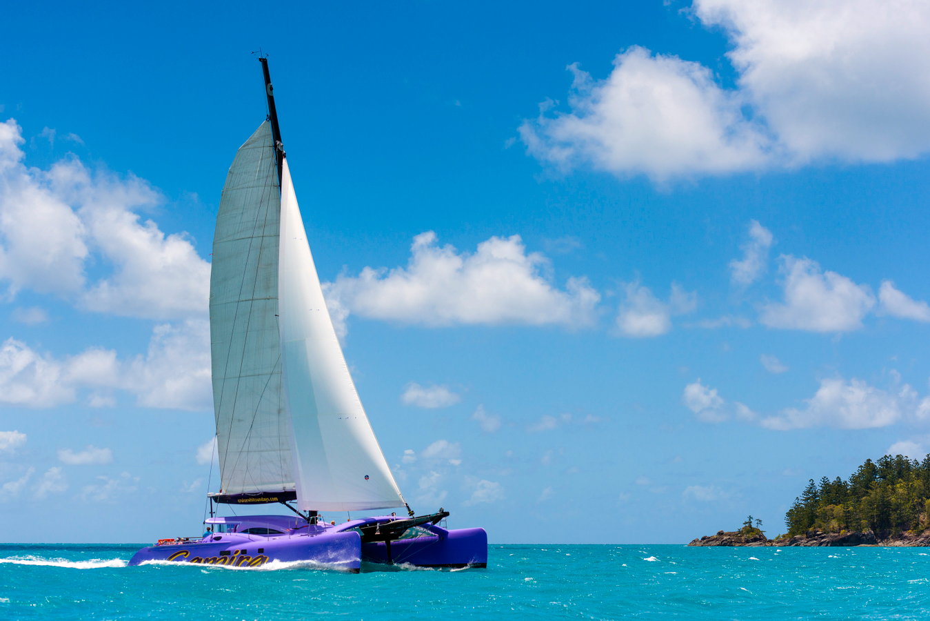 Whitehaven Beach Camira Sailing Full Day Adventure from Airlie Beach wakOuTDX