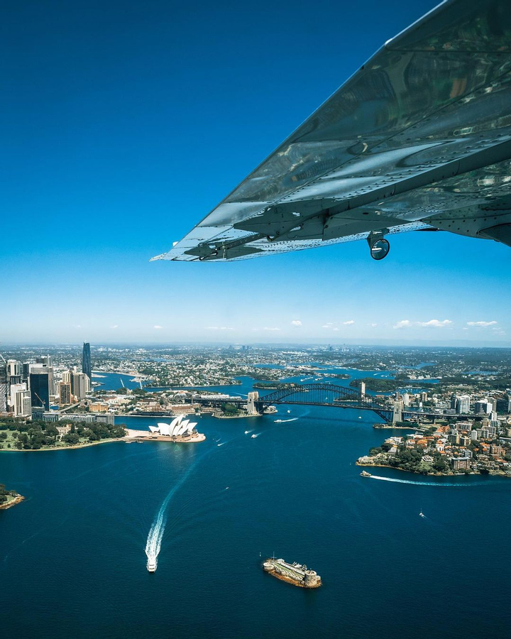 Sydney Seaplanes Highlights Flight 4RMerLfg