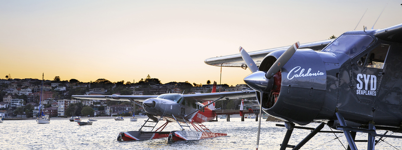 Sydney Seaplanes Highlights Flight 4k4gena4-backdrop